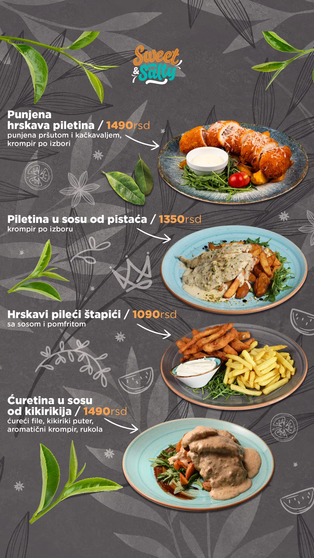 Meni restorana Sweet & Salty – strana 10 od 20