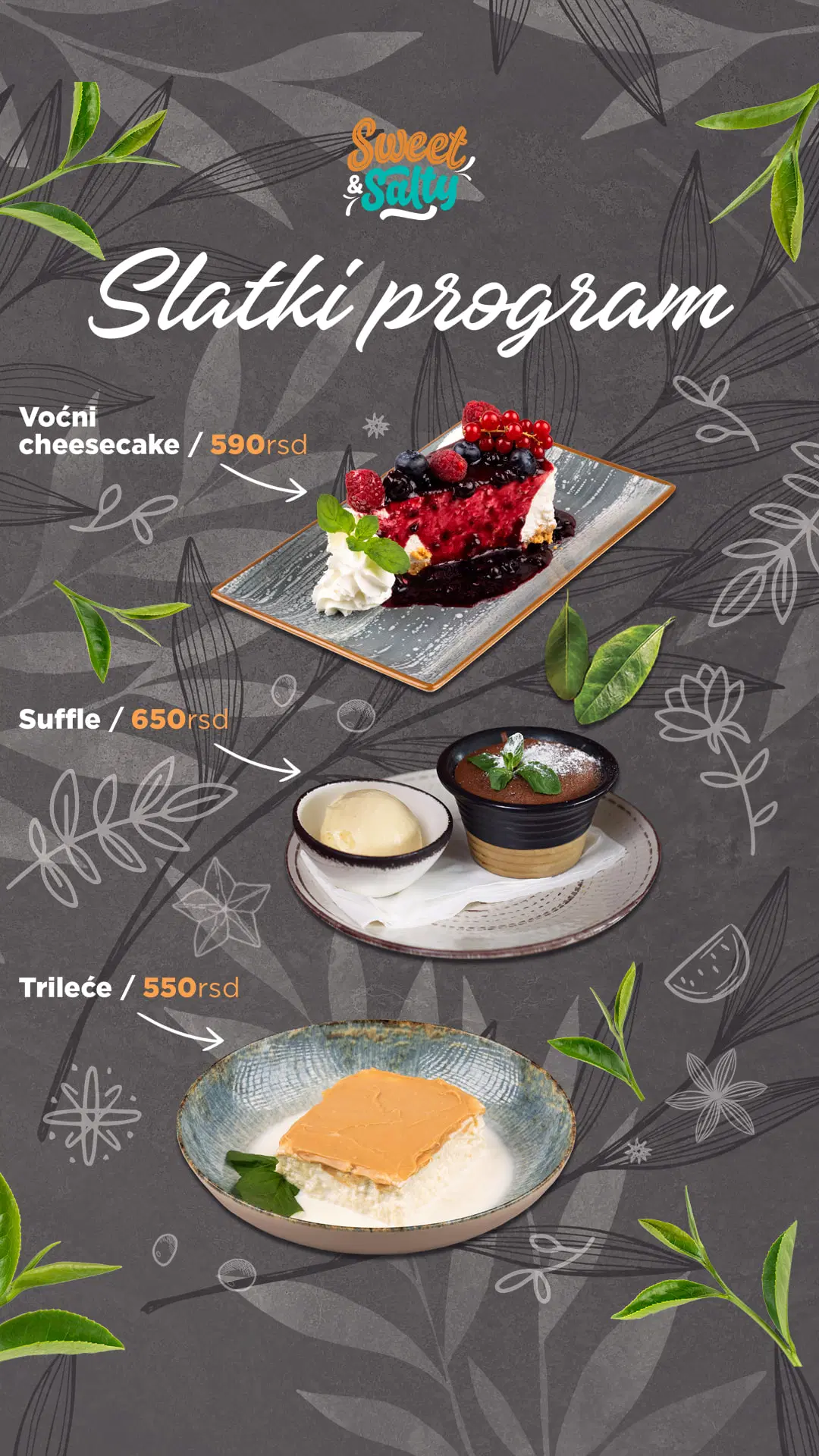 Meni restorana Sweet & Salty – strana 16 od 20